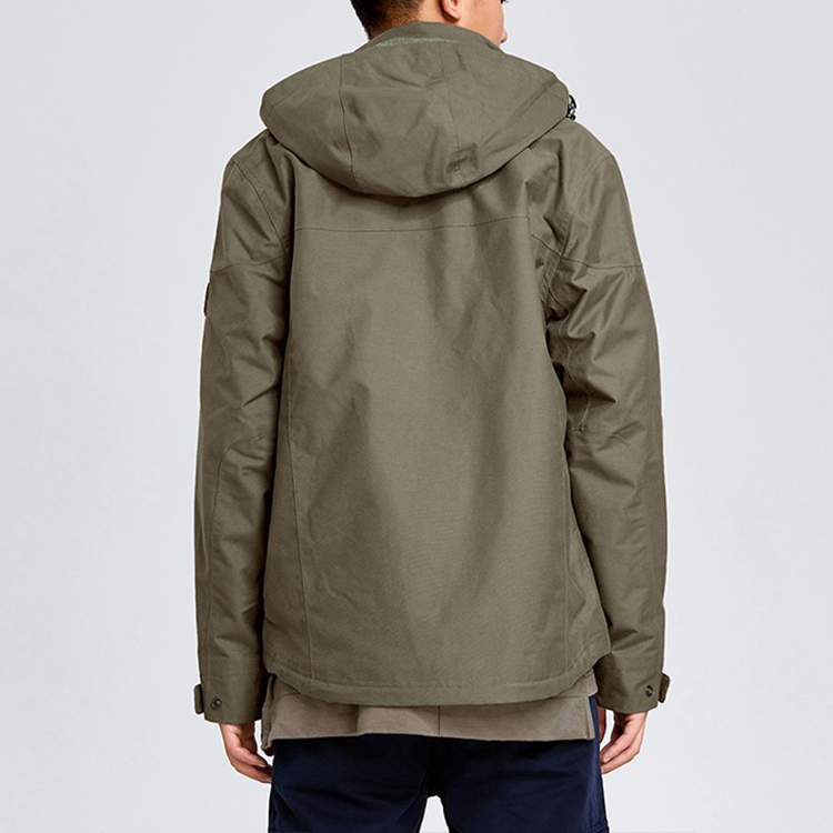 Men's Timberland Solid Color Stay Warm Jacket Gray Green A1GF1C24