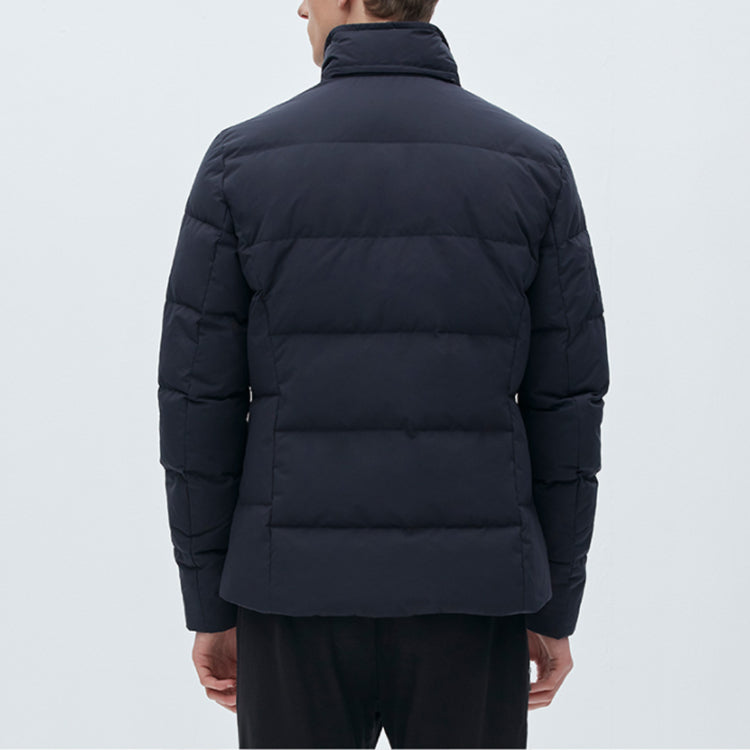 FILA Casual Sport Tat Hoodie Down Jacket Blue F61M948911F