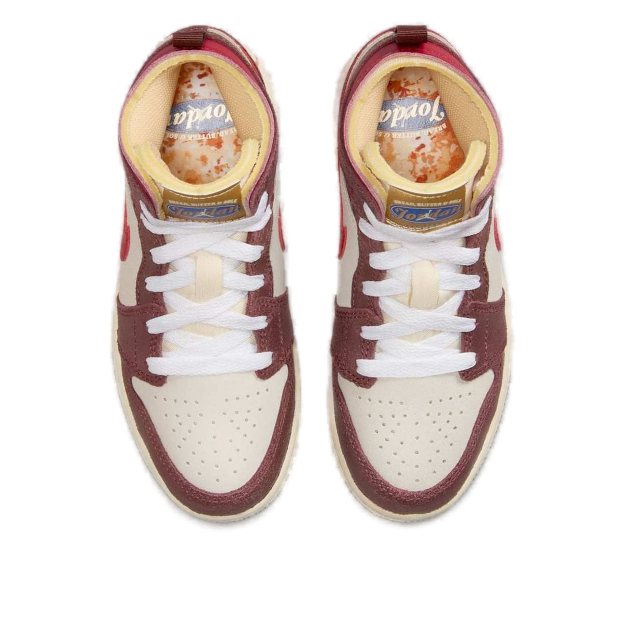 (PS) Air Jordan 1 Mid 'Bread Butter & Sole' HF3198-100