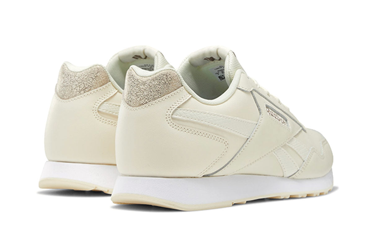 (WMNS) Reebok Royal Glide Lx 'White Yellow' DV8887