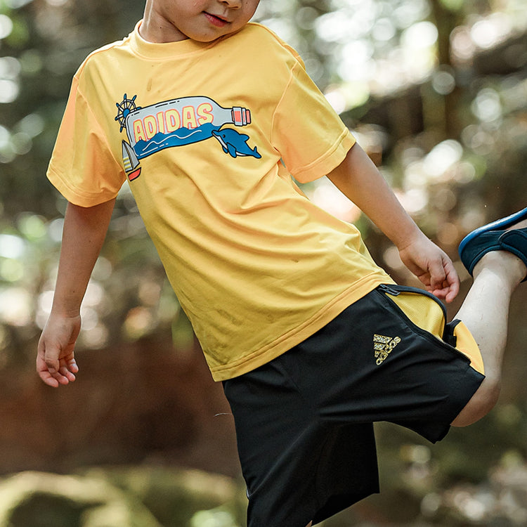 (PS) adidas Graphic T-Shirts 'Yellow' IA8267