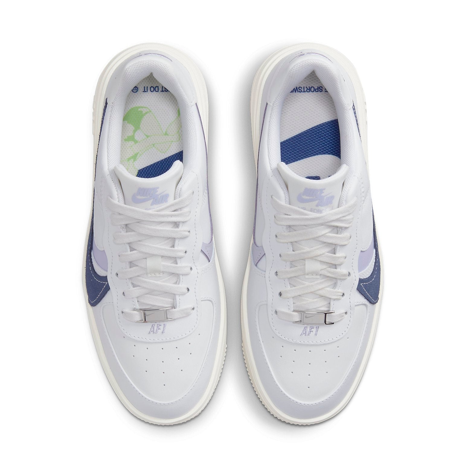 (WMNS) Nike Air Force 1 PLT.AF.ORM 'Summit White Oxygen Purple' FD0382-121