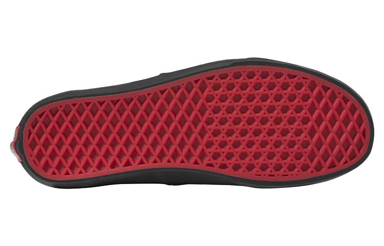 Vans Authentic Low-Top Sneakers Black/Red VN0A348A2NY