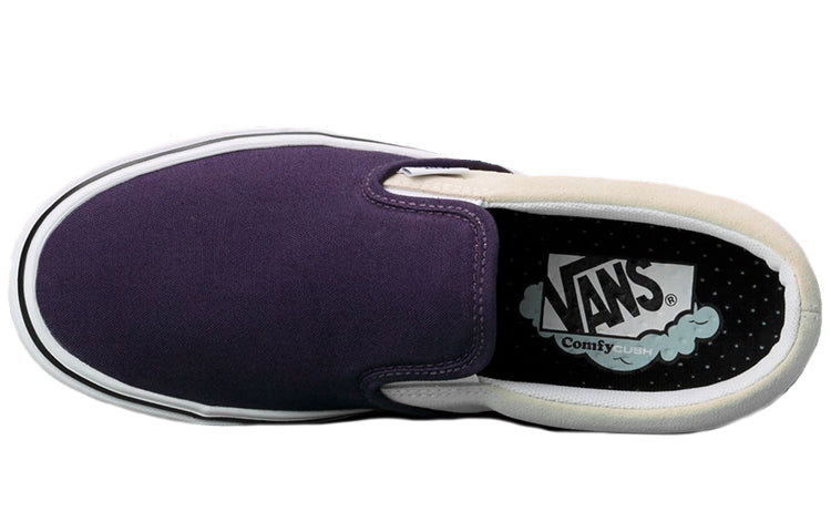 Vans Checkerboard Comfycush SLIPON SCHUHE 'Purple White' VN0A3WMDVO3