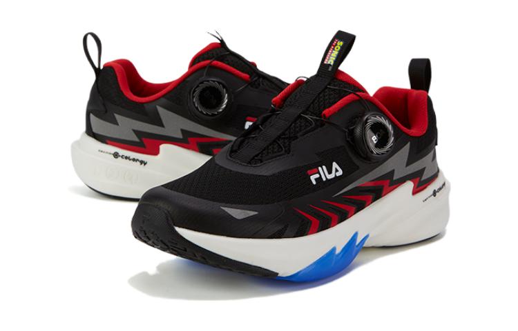 (GS) FILA Boa Athletic Shoes 'Black Grey Red' K15B312401FBF