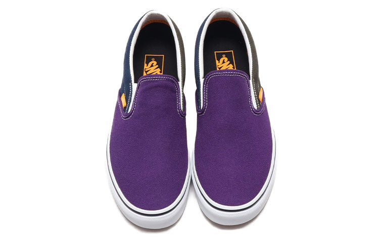 Vans Unisex Slip-On Sneakers Purple/Black VN0A4BV3TBZ