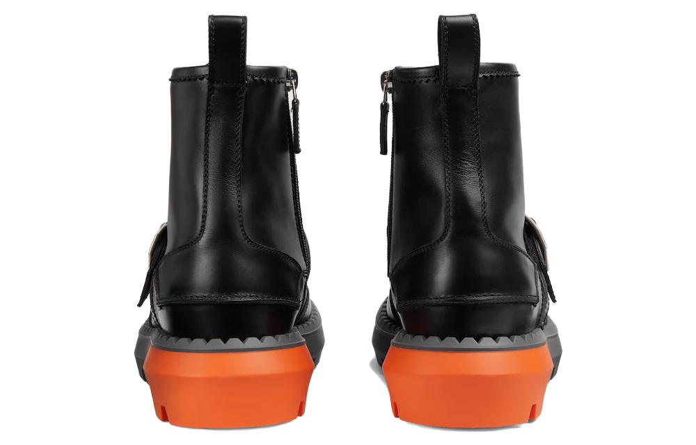 Gucci GG Lace-Up Boot 'Black' 739867-AABZ0-1000