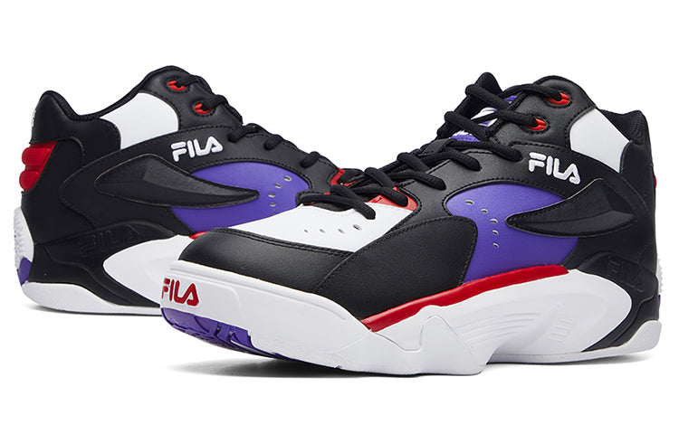 FILA Jamball Mid Sneakers 'Black Purple' F12M041216FFR