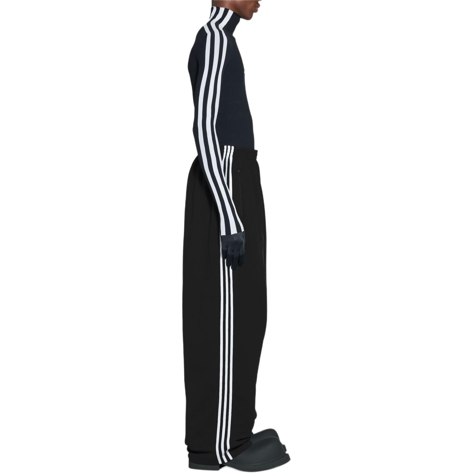Balenciaga x adidas Baggy Sweatpants 'Black' 723824TNVN28482