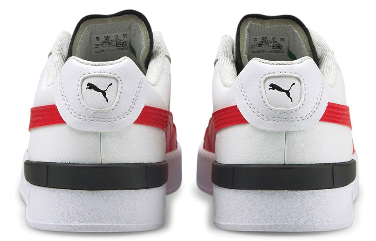 PUMA Unisex Clasico Sneakers White/Red/Black 381109-03