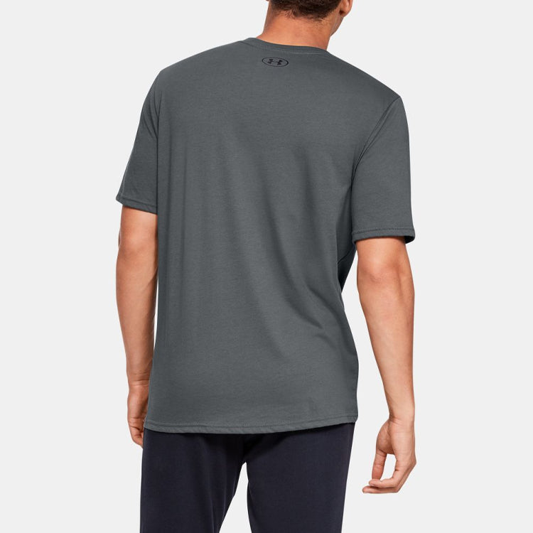 Under Armour Unisex Sportstyler Logo Printing Tee Gray 1326799-012