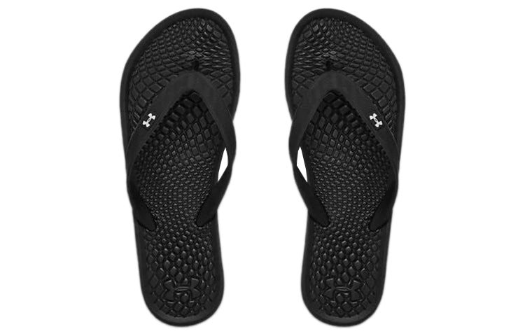 (WMNS) Under Armour Atlantic Dun Sandal 'Black Mod Grey' 3022716-002