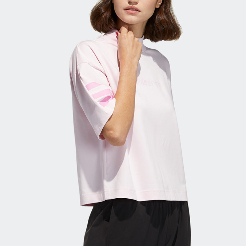 (WMNS) adidas Neo CS MAR T-Shirts Asia Sizing 'Pink' GP5470