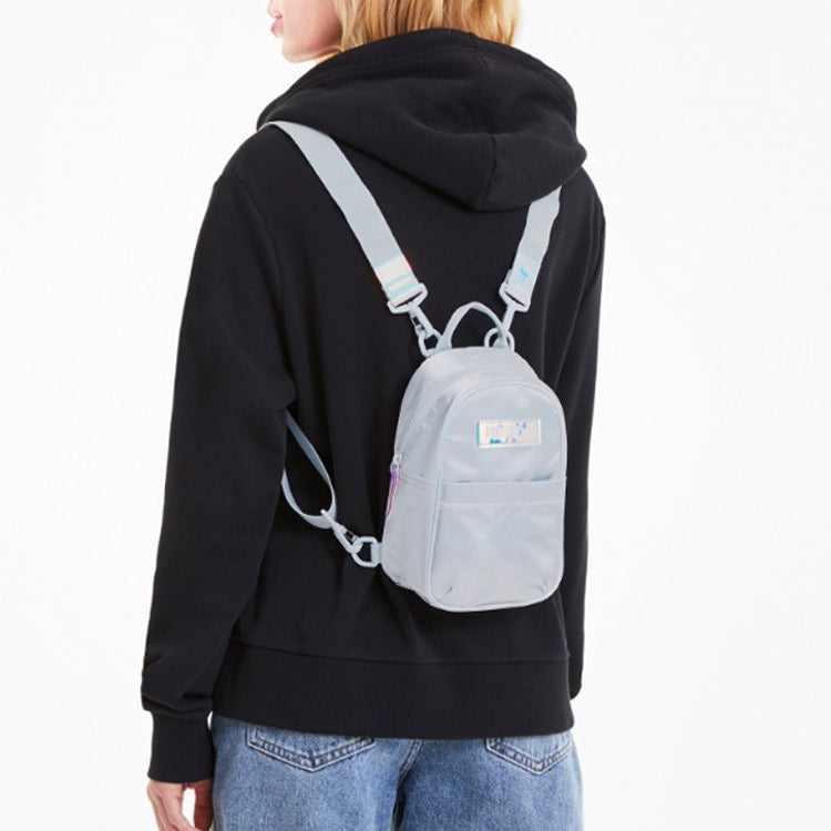 (WMNS) PUMA Prime Time Mini Backpack 'Sliver Blue' 076984-03