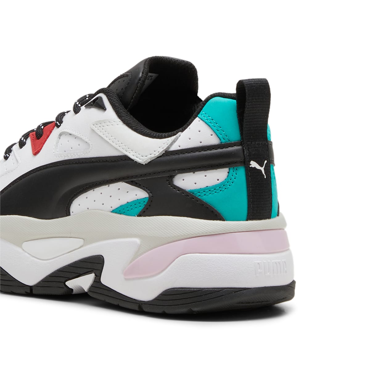 (WMNS) PUMA BLSTR 'White Black Teal' 395276-04