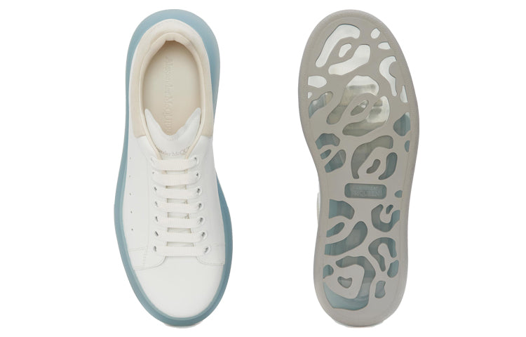 Alexander McQueen Oversized Sneaker 'White Frosty Blue' 667828WIAFA9430