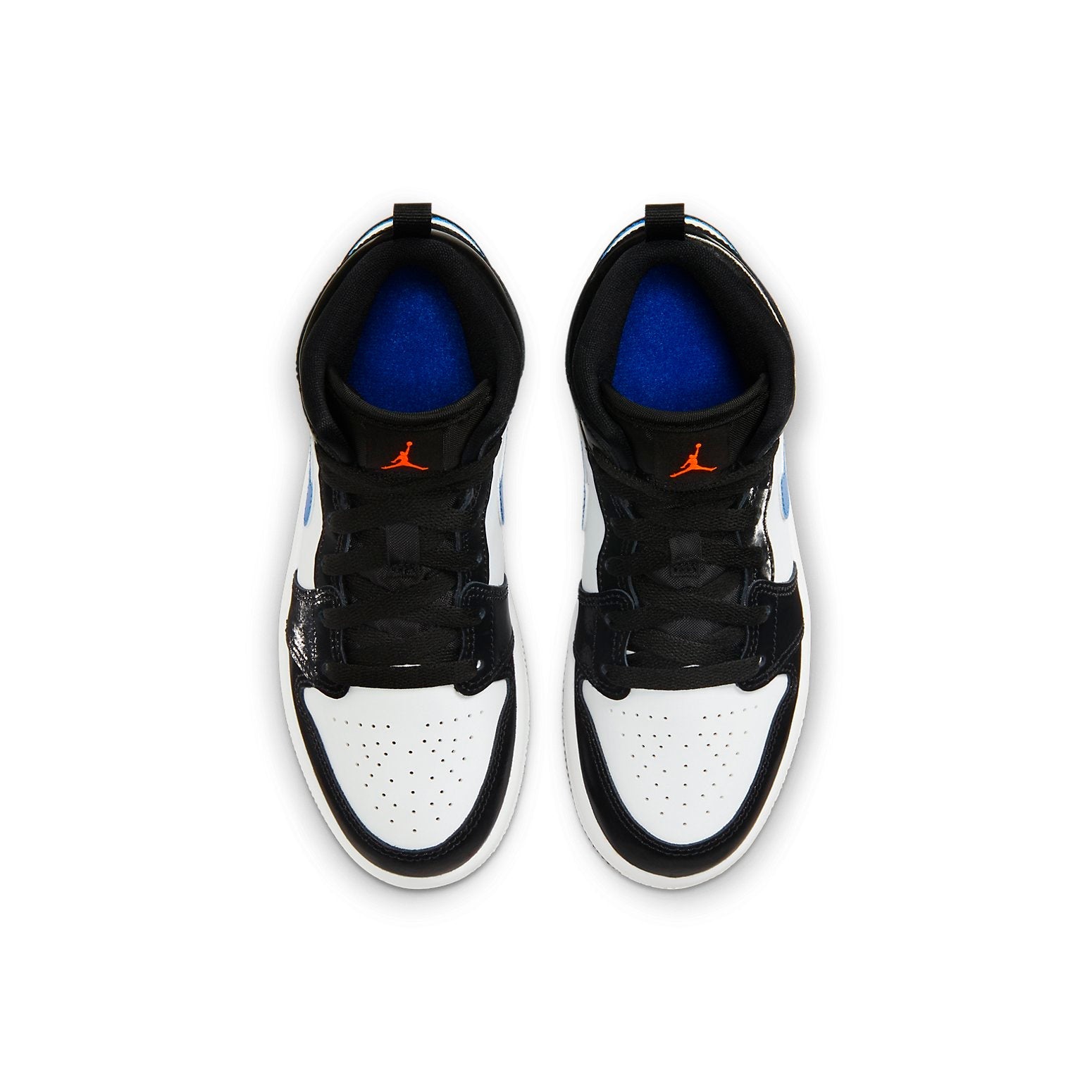 (PS) Air Jordan 1 Mid 'Black Racer Blue' 640734-084