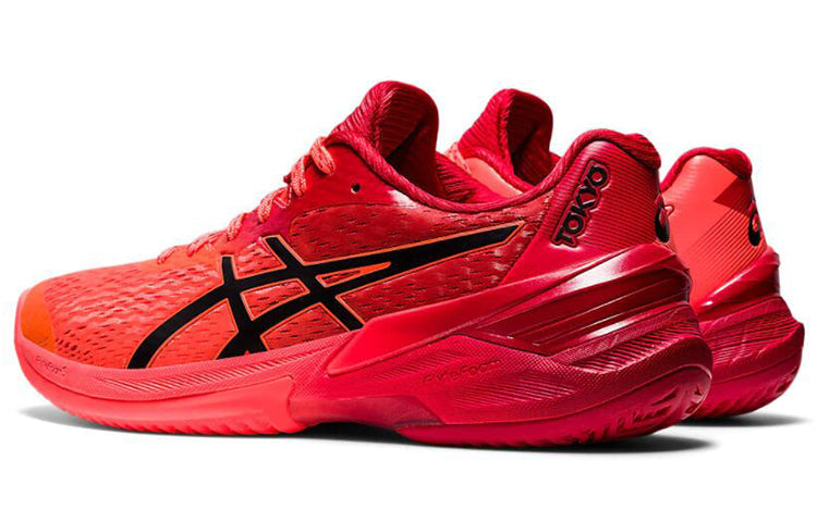 (WMNS) ASICS Sky Elite FF Tokyo Running Shoes Red/Black 1052A047-701