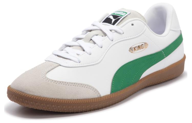 PUMA King 21 IT Football Boots 'White Green Gum' 106696-07