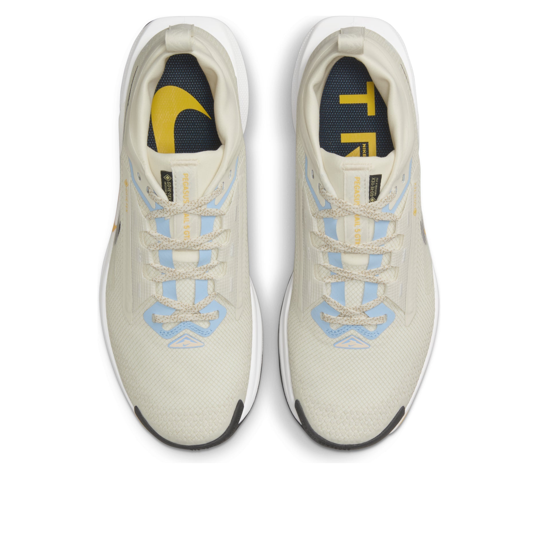 (WMNS) Nike Pegasus Trail 5 Gore-Tex 'Phantom Black Light Lemon Twist' FQ0912-003