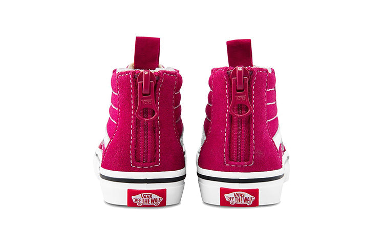 Vans SK8-Hi Zip Toddler Rose Red VN0A4BV12NE