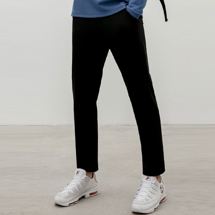 FILA Alphabet Knit Straight Casual Pants Blue F11M028621G-NV