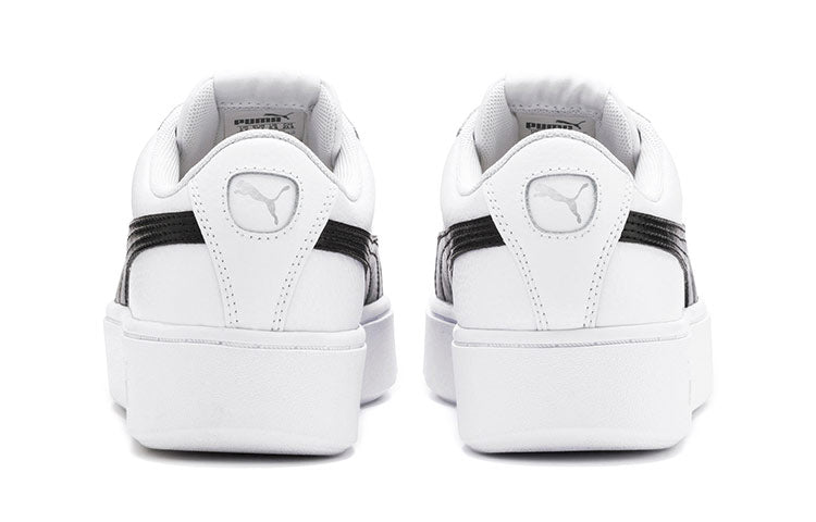 (WMNS) PUMA Vikky Stacked 'White Black' 369143-07