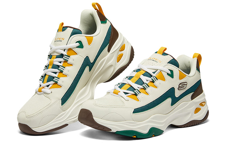 Skechers D'Lites 4.0 'White Green' 237224-WGR