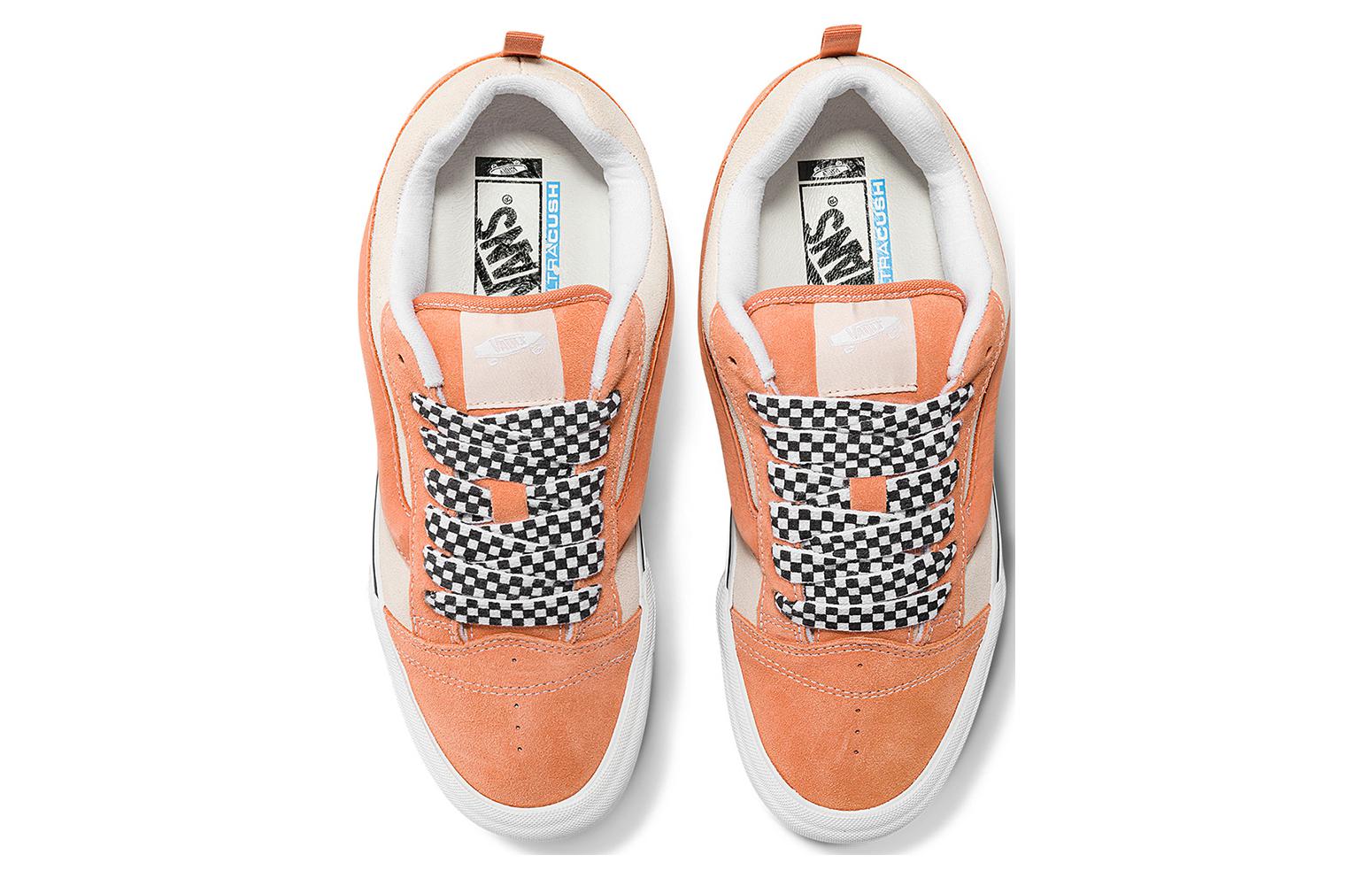 Vans Knu Skool 'White Orange' VN0007QDBM0