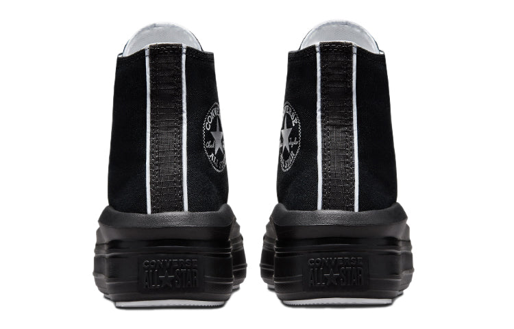 (WMNS) Converse Chuck Taylor All Star Move High 'Black' 572070C