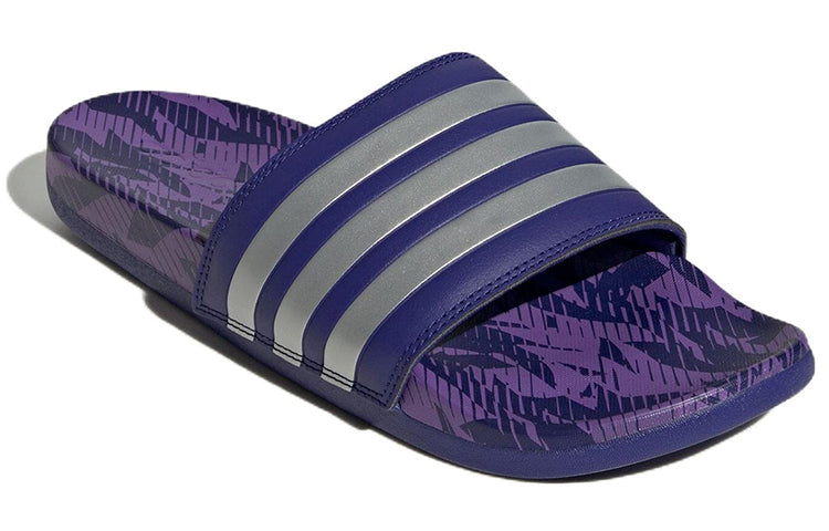 adidas Adilette Comfort Slide 'Legacy Indigo Silver Metallic' GX7219