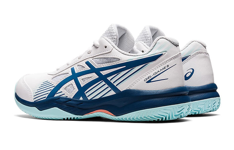 (GS) ASICS Gel-Game 8 'White Blue' 1044A024-105