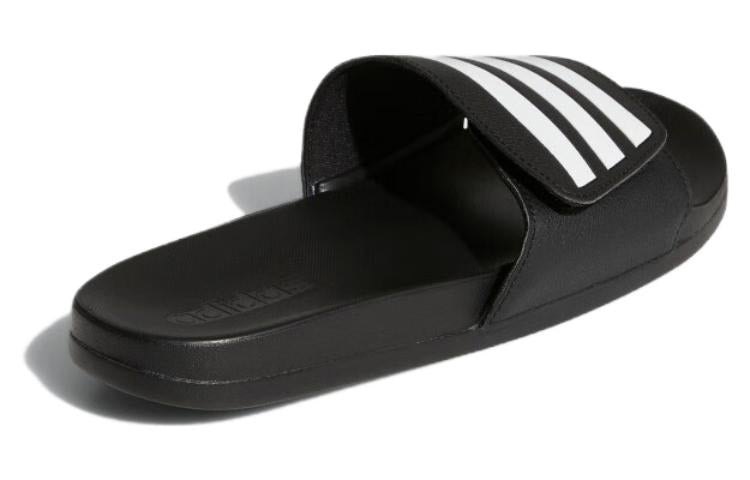 adidas Adilette Comfort Adjustable Slide 'Black White' GZ8951