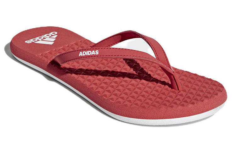 (WMNS) adidas Eezay Soft Thong Sandals Casual Sports Slippers Red CP9874