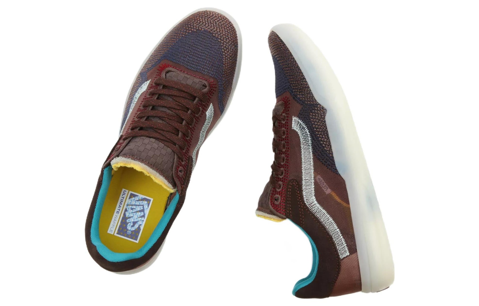 Vans Ultimatewaffle Exp 'Brown Red Blue' VN0A7Q5UBF0