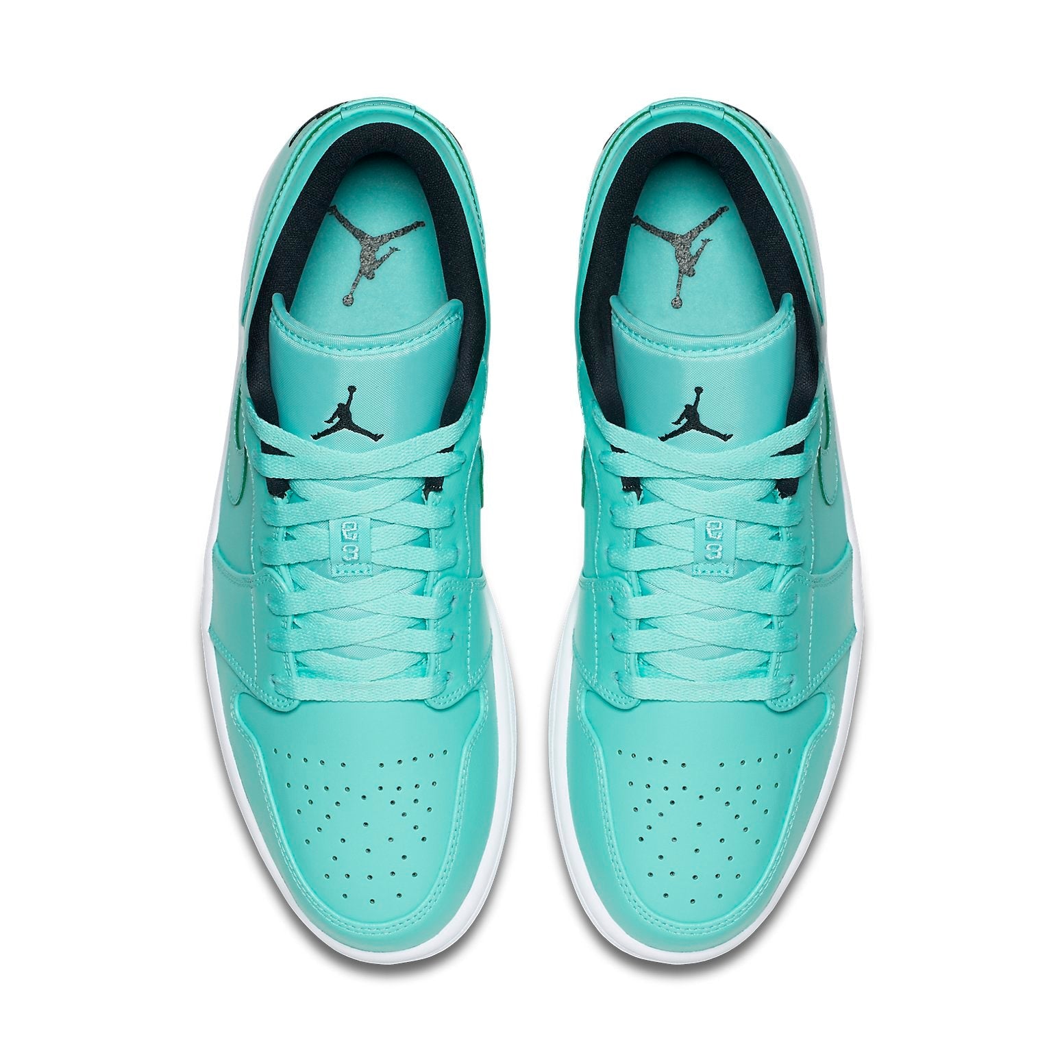 Air Jordan 1 Retro Low 'Hyper Turquoise' 553558-304
