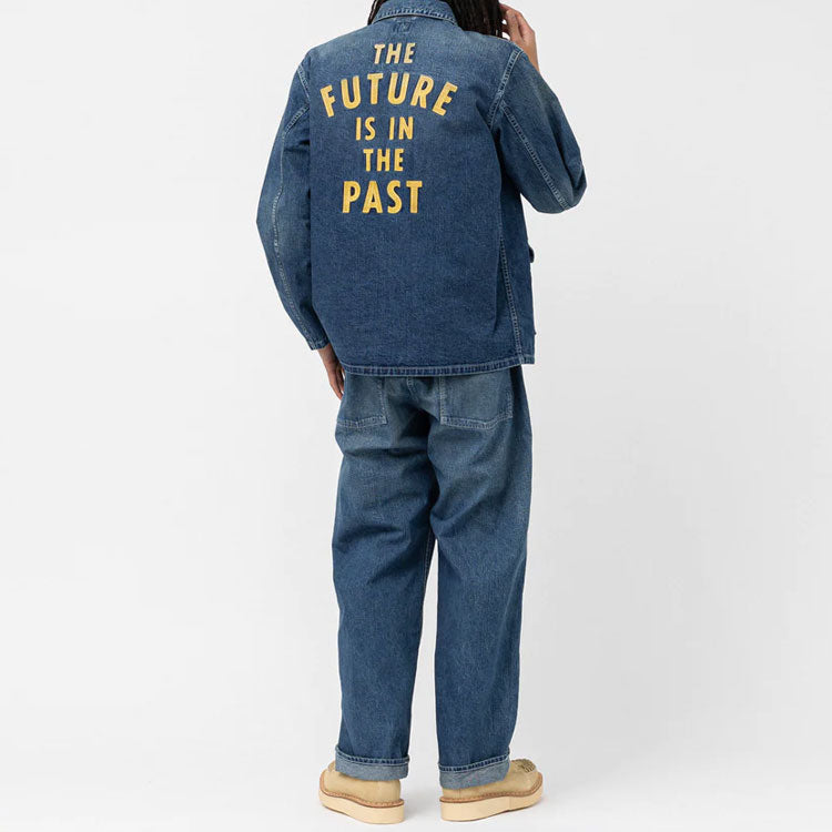 HUMAN MADE Future Past Denim Coverall Jacket 'Indigo' HM25JK023