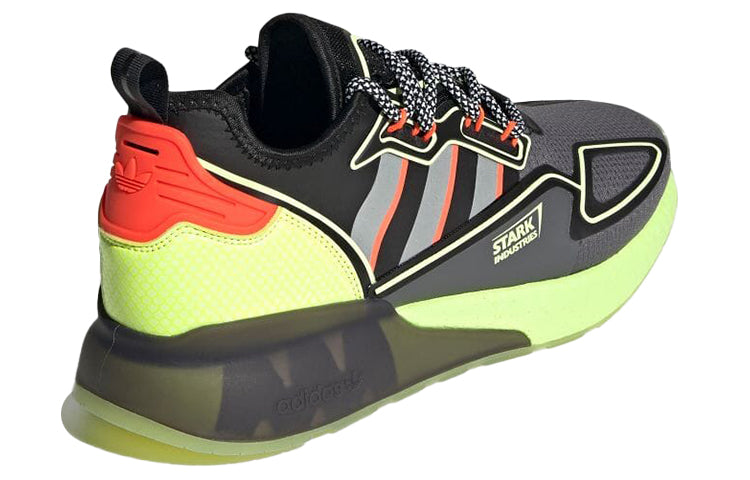 adidas Marvel x ZX 2K Boost 'Stark Industries - Black Solar Yellow' H02559