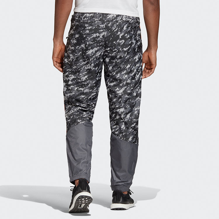 adidas Id Wvn Grfx Pt Camouflage Straight Casual Pants Men's Multi-color DX9280