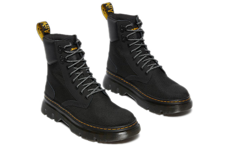 Dr. Martens Tarik Utility Boots 'Carbon Black Yellow' 27017001