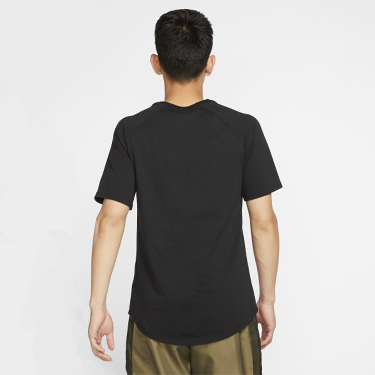 Nike Sportswear Logo Sports TEE Men Black/White BV7596-011