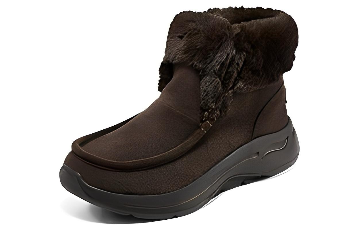 (WMNS) Skechers Go Walk Arch Fit 'Chocalate' 144423-CHOC
