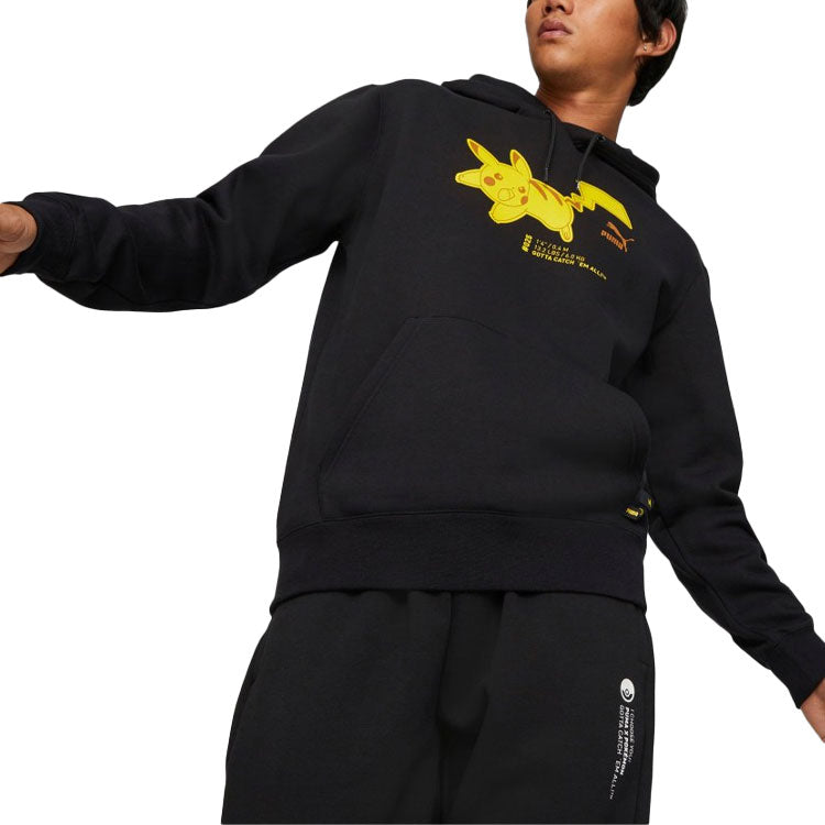 PUMA X Pokemon Hoodie 'Black' 536549-01