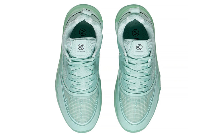 Li-Ning Ellington Skateboarding Shoes 'Green Blue' AEPR009-13