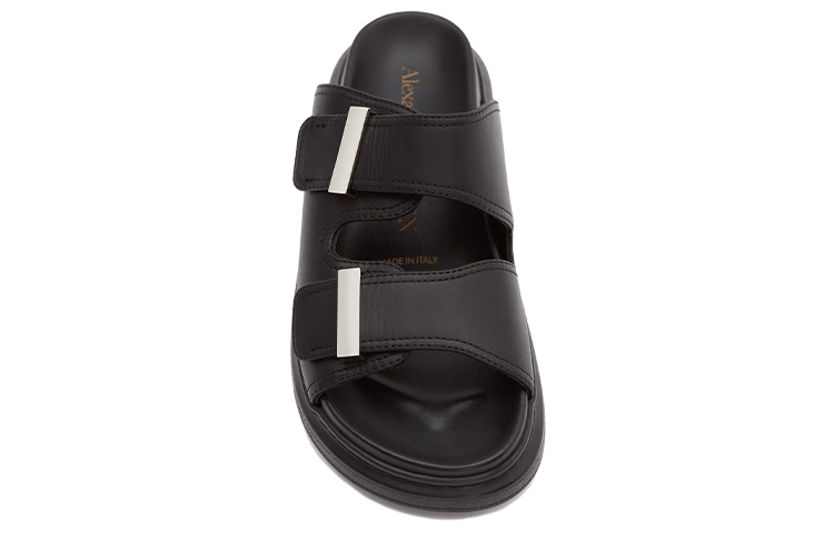 (WMNS) Alexander McQueen Hybrid Slide 'Black' 650784WHXZE1081