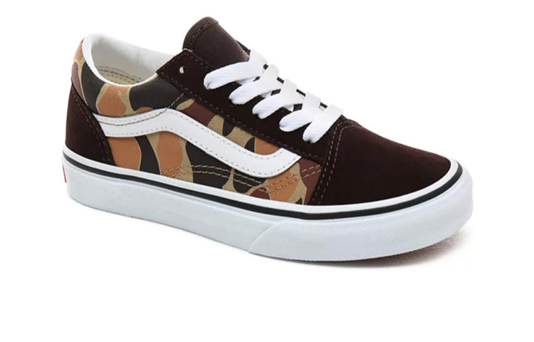 (PS) Vans Vintage Camo Old Skool 'Black Yellow' VN0A4BUUUY5