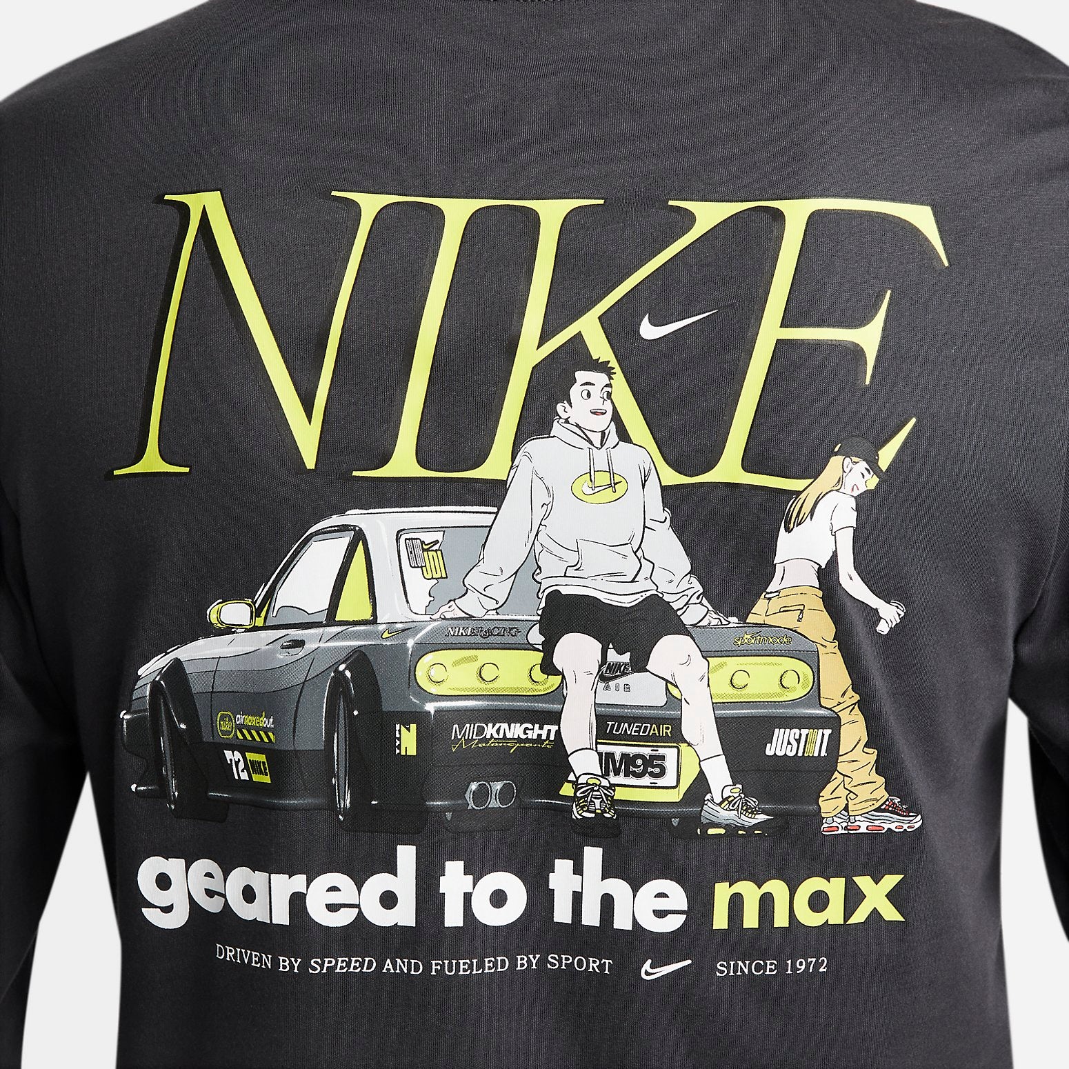 Nike Sportswear Long-Sleeve T-Shirt 'Black' FD1340-060