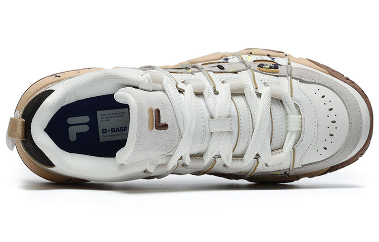 FILA FUSION ADE Barricade Sneakers 'White Brown' T12M233206FWB