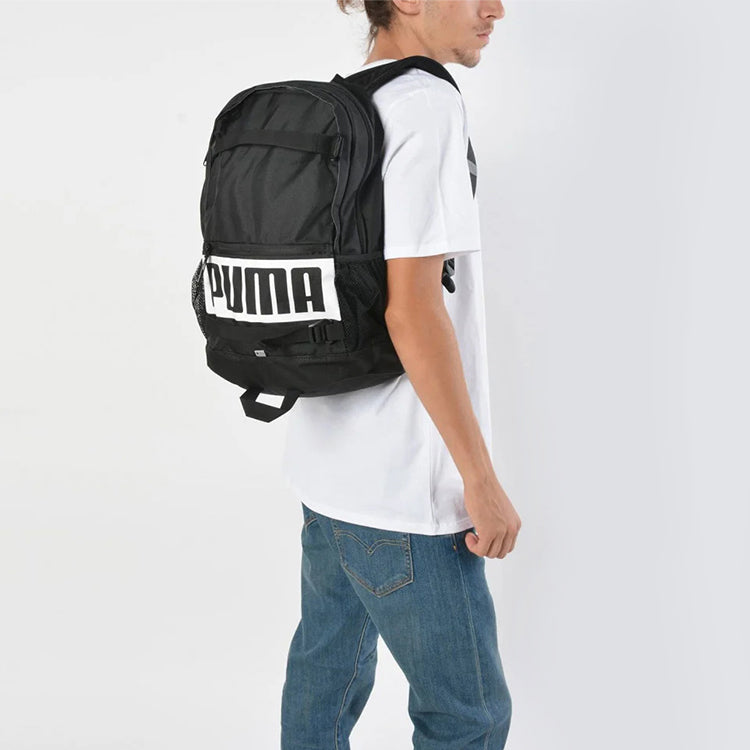 PUMA Deck Backpack 'Black White' 074706-01