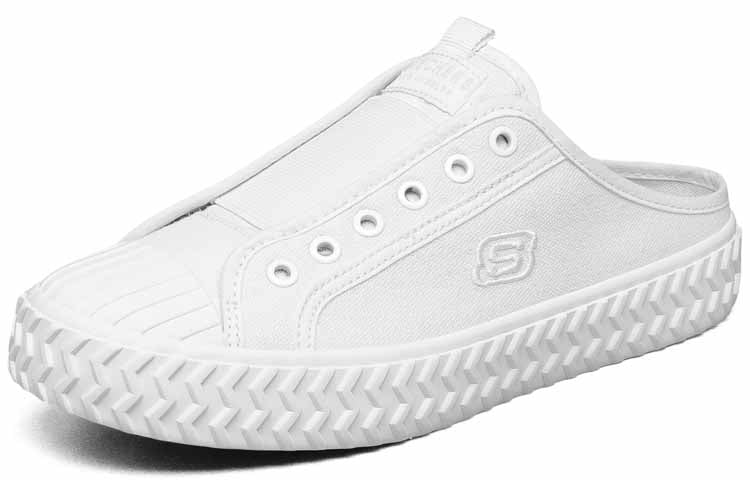 (WMNS) SKECHERS Street Trax-Cul De Sac 155386-WHT